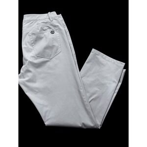 G/Fore Pants 5 Pocket G4 Measures 33x29.5 Light Gray NIMBS G4MS20B50FB MSRP $165